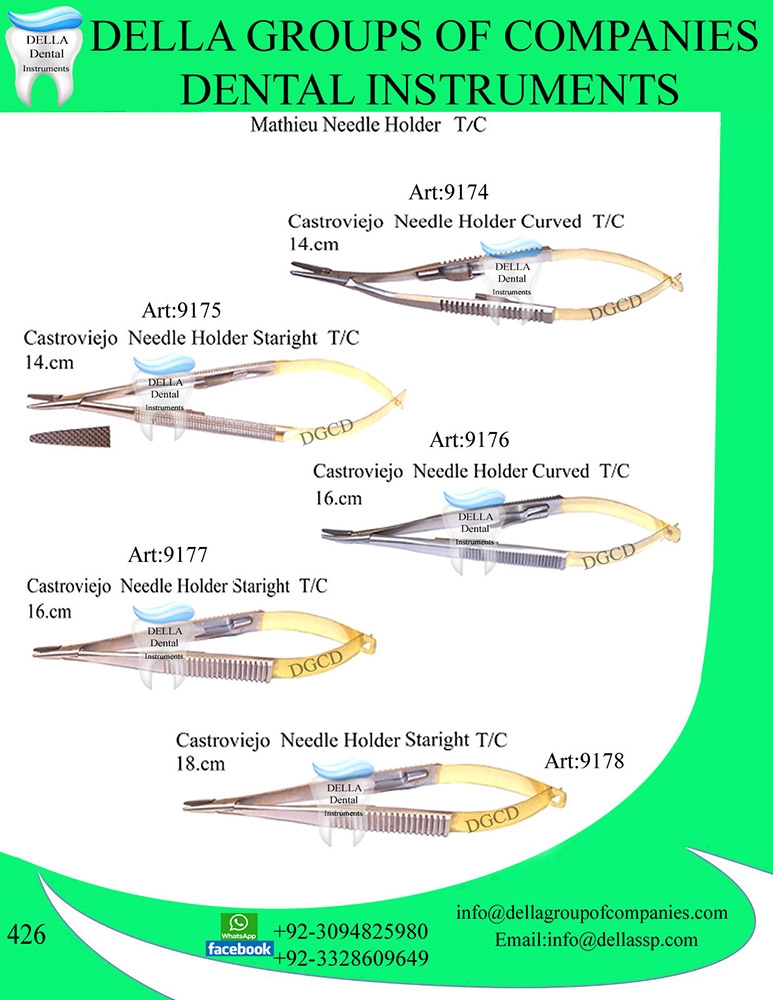 Mathieu Needle Holder TC